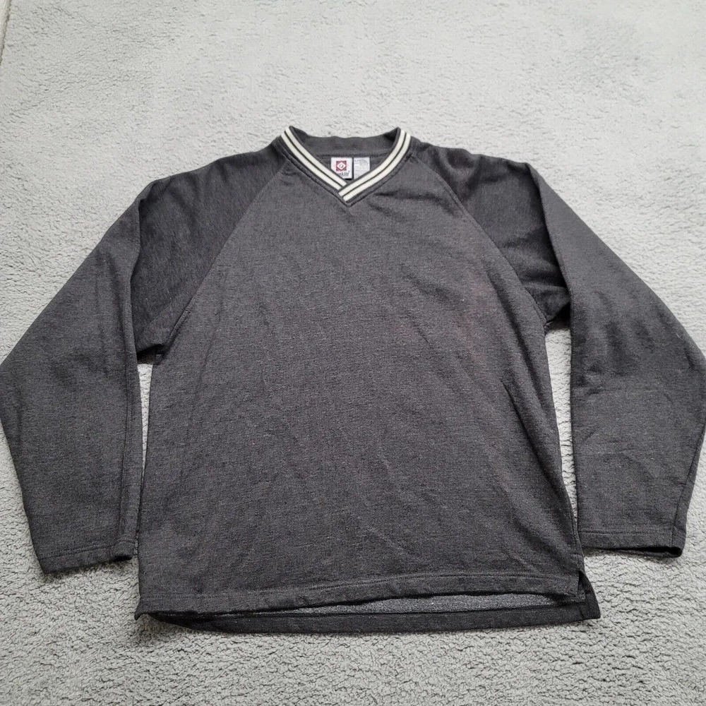 Franklin Sports Sweatshirt Mens Large Gray‎ Vintage Outdoors Sports Casual